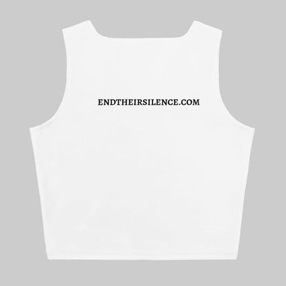 every dog deserves tomorrow white tank top back