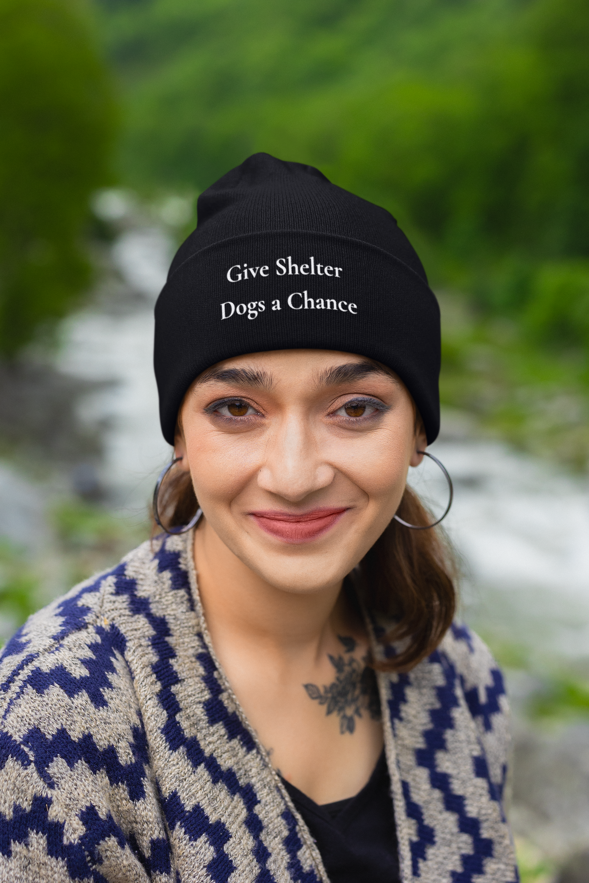 Cuffed Beanie | Give Shelter Dogs a Chance