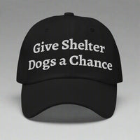 give shelter dogs a chance black cap
