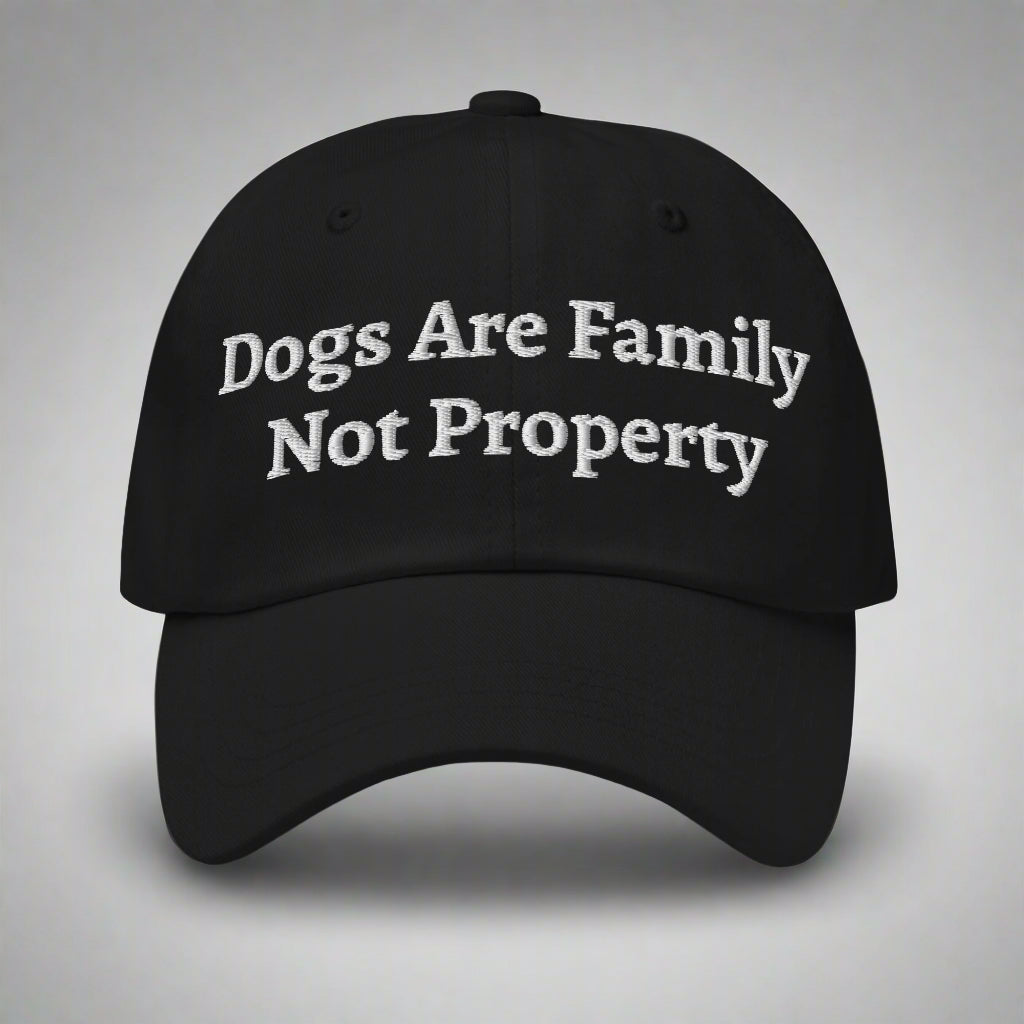dogs are family black cap