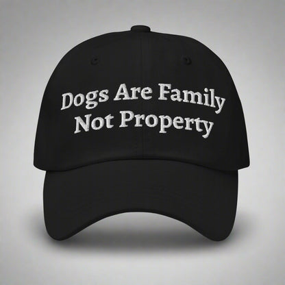 dogs are family black cap