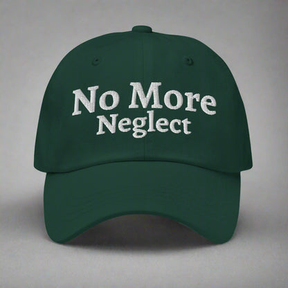 no more neglect green cap