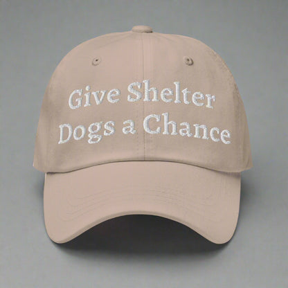 give shelter dogs a chance bone cap
