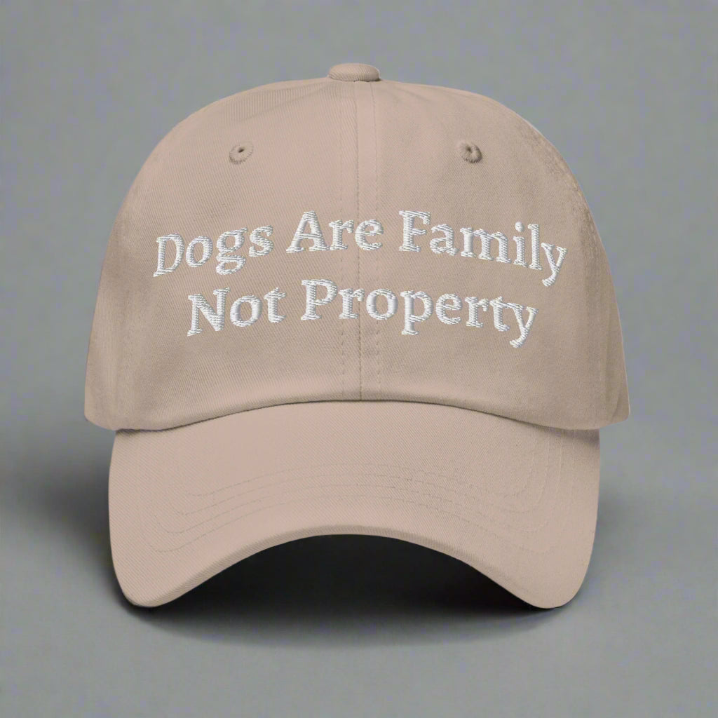 dogs are family bone cap