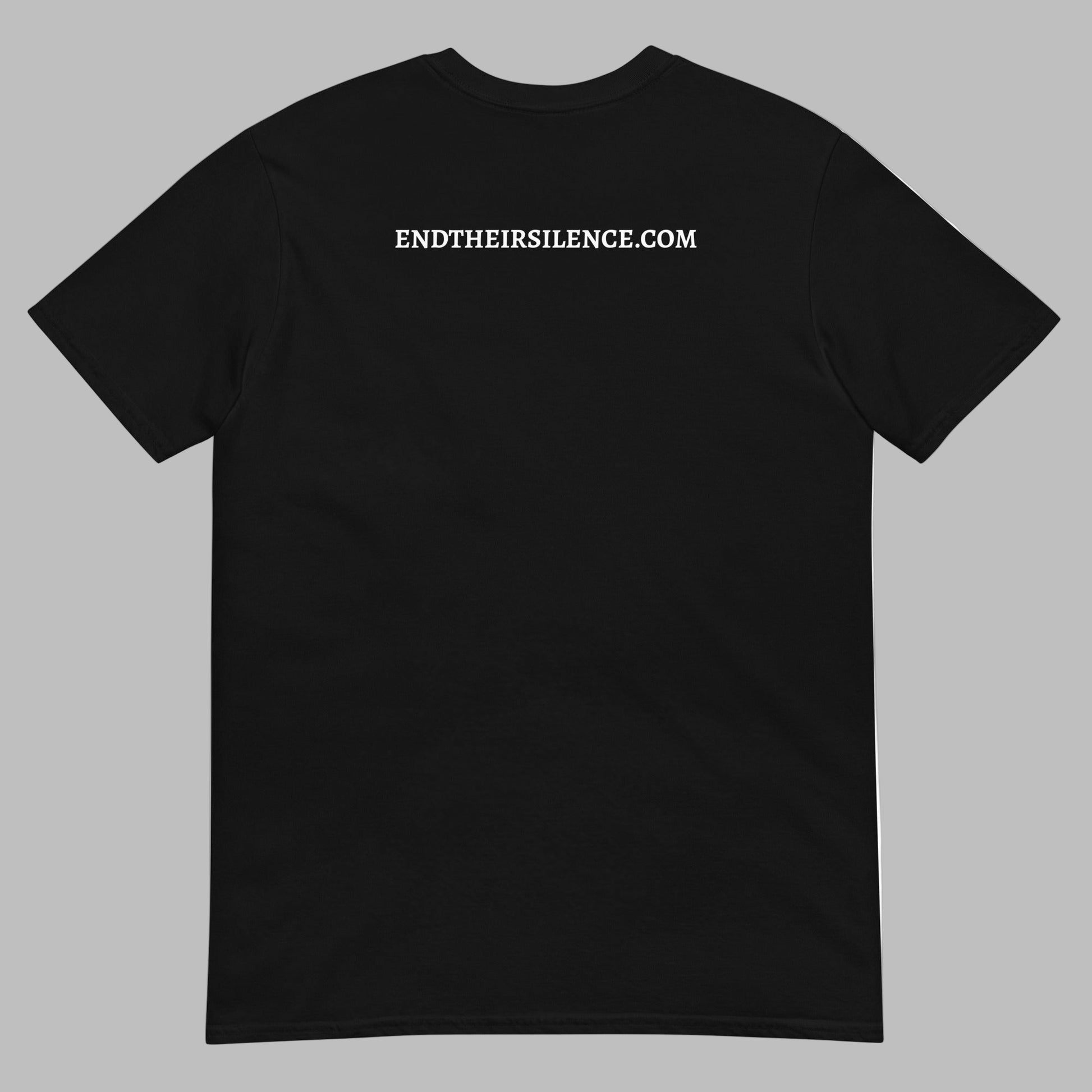 rear view of tshirt