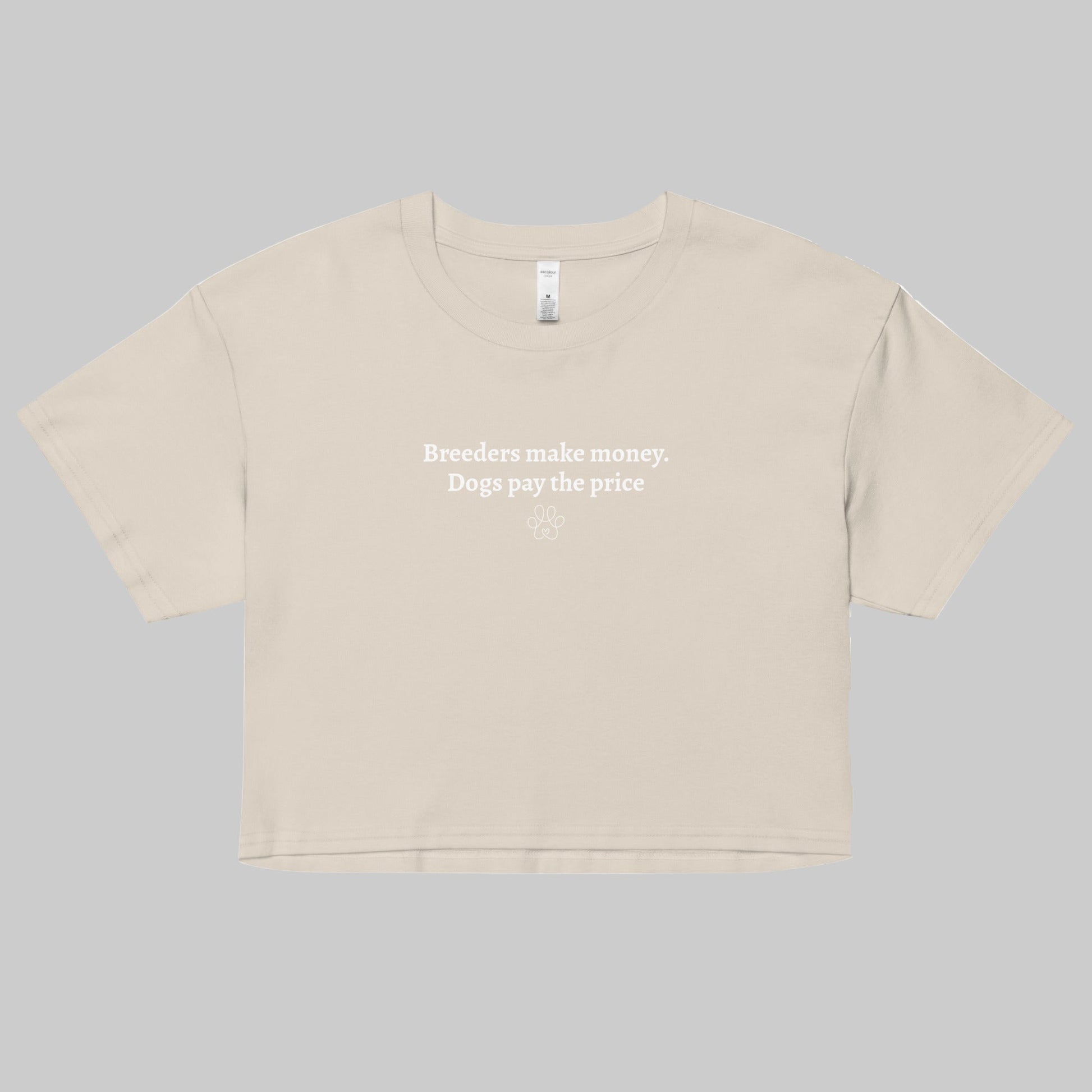 breeders make money crop top bone